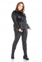 Женская кожаная куртка из натуральной кожи с воротником 8022658-4