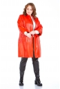 Женское кожаное пальто из натуральной кожи с воротником 8022724-2