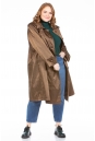 Женское пальто из текстиля с воротником 8022909