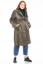 Женское пальто из текстиля с воротником 8022911-2