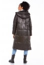 Женское кожаное пальто из натуральной кожи с капюшоном 8023123-4