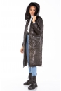 Женское кожаное пальто из натуральной кожи с капюшоном 8023123-7