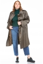 Женское пальто из текстиля с воротником 8023213-2