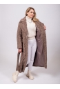 Женское пальто из текстиля с воротником 8023379-2