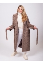 Женское пальто из текстиля с воротником 8023379-5