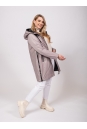 Женское пальто из текстиля с капюшоном 8023438-4