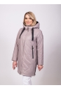 Женское пальто из текстиля с капюшоном 8023438-6