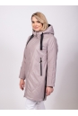 Женское пальто из текстиля с капюшоном 8023438-7