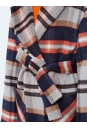 Женское пальто из текстиля с воротником 8023714-4