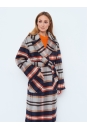 Женское пальто из текстиля с воротником 8023714-7