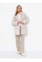 Женское пальто из текстиля с воротником 8023715-9