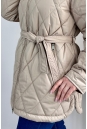 Куртка женская из текстиля с капюшоном 8024015-6