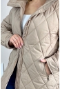 Куртка женская из текстиля с капюшоном 8024015-7